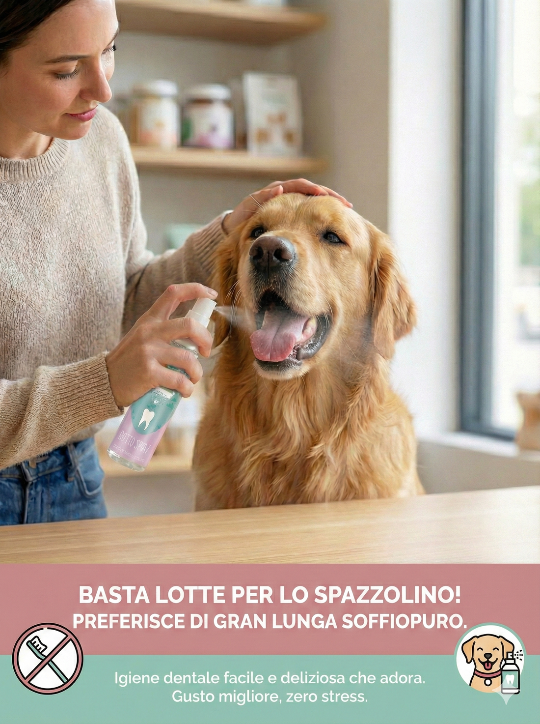 SoffioPuro - Igiene orale completa senza l'incubo dello spazzolino.